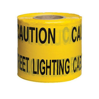 Picture of Underground Warning Tape 150mm x 365m - "Caution Street Light"