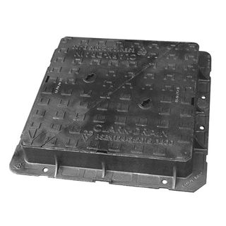 Ductile Iron Double Triangular Manhole Cover