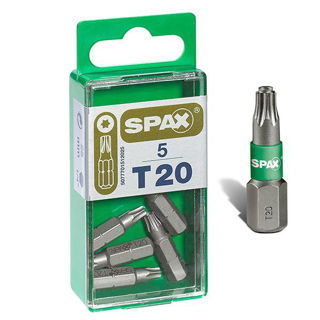 Spax 25mm Standard Driver Bits T20 Murdock Builders Merchants