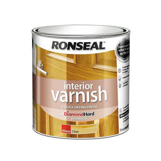 Ronseal Quick Drying Clear Varnish Gloss 2.5l Murdock Builders Merchantst