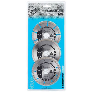 Picture of Spectrum Contractor 115mm GTT Diamond Blades (3 Per Pack)