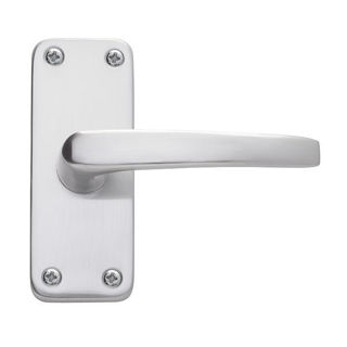 Avon Lever Latch Set Polished Aluminium