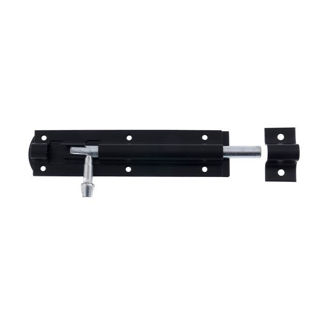 Tower Bolt Straight 152mm Black 