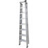 Aluminium Heavy Duty Builders Step Ladder 8 Thread	