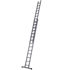 Aluminium Double Extension Ladder 4.24m - 7.43m