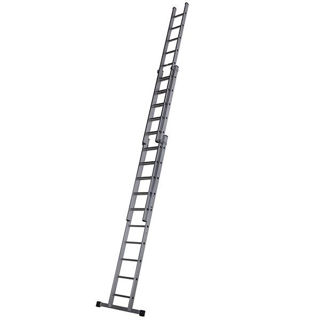 Aluminium Triple Extension Ladder 3.08m - 7.43m