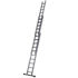 Aluminium Triple Extension Ladder 3.08m - 7.43m