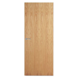 American White Oak Veneer Half Hour Fire Check FD30 Door 44mm Murdock Builders Merchants