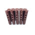 Universal Plastic Plug (Pack of 100) Brown Murdock Builders Merchants