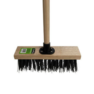 Gardag Black PVC Broom Assembled 13" Murdock Builders Merchants