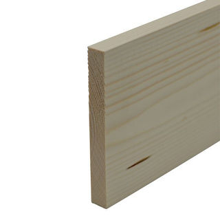 Whitewood 119 x 19mm Square Edge Murdock Builders Merchants