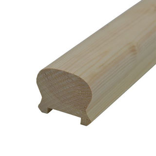 Picture of Redwood 69 x 57 Horse Shoe Handrail