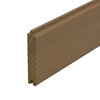 Picture of Western Red Cedar 94 x 18mm Rounded TGV Profile Cladding