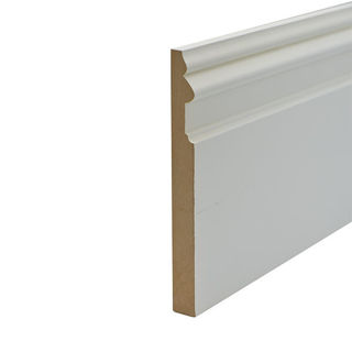 Primed MDF 219 x 22 Victorian Skirting 5.4m