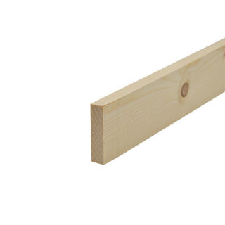 Whitewood 69 x 19mm Square Edge Murdock Builders Merchants