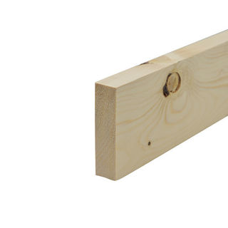 Whitewood 132 x 32mm Square Edge Murdock Builders Merchants