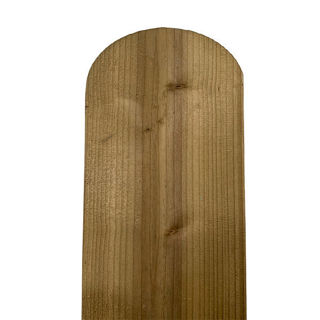 Timber Fencing 150mm x 22mm Round Top