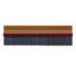 Exitex PVC Brush Strip Brown