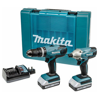 Picture of Makita DK18015X1 G Series 18v Combi Drill and Impact Driver