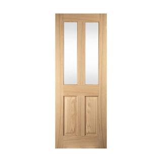 Picture of White Oak Lacquered Colonial Glazed Door 40mm