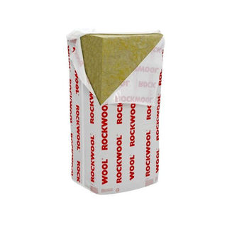 Rockwool RWA45 Semi-Rigid Acoustic Insulation Slab 1200 x 600 x 25mm (11.52m2 pack) Murdock Builders Merchants