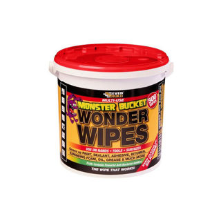 Everbuild Monster Wonder Wipes Tub of 500 Murdock Builders Merchants