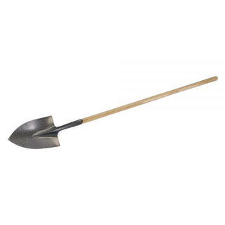 Workman 54" Ash Long Handle Pointed Shovel Murdock Builders Merchants