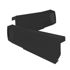 Breedon Left Hand Dry Verge Unit (Black) Murdock Builders Merchants