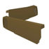 Breedon Left Hand Dry Verge Unit (Brown) Murdock Builders Merchants