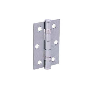 Hunta Steel 2BB Butt Hinge Satin Chrome Murdock Builders Merchants