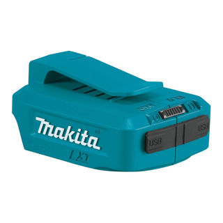 Makita GBAADP05O 14.4v / 18v USB Adapter Olive Murdock Builders Merchants