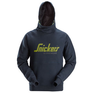 Snickers 2845 Men's Logo Hoodie Navy Murdock Builders Merchants