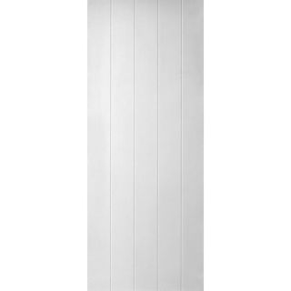 White Primed Sussex 5 Plank Cottage Door Murdock Builders Merchants