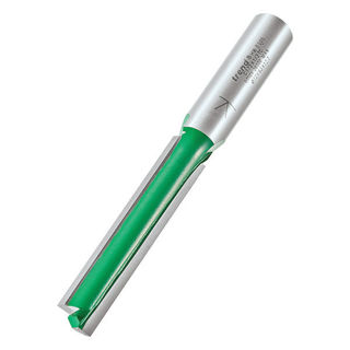 Trend Two Flute Straight Cutter 12mm Diameter x 63mm Cut Murdock Builders Merchants