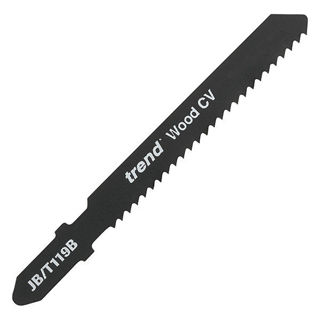 Trend Jigsaw Blade 75 x 2mm CV (5 Pack) Murdock Builders Merchants