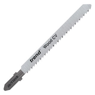 Trend Jigsaw Blade 100 x 2.5mm CV Up-Cut (5 Pack) Murdock Builders Merchants