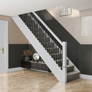 The acoustic Wall Panel Grey 2400 x 605mm Murdock Builders Merchants