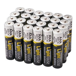 Lighthouse AAA Battery Pack (24 Pack) Murdock Builders Merchants