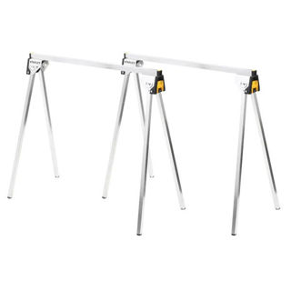 Stanley Foldable Metal Sawhorse Pair Murdock Builders Merchants
