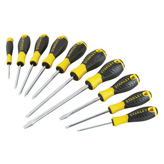 Stanley 10 Piece Essential Screwdriver Kit Murdock Builders Merchants